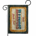 Guarderia 13 x 18.5 in. Illinois Vintage American State Garden Flag with Double-Sided Horizontal GU3921992
